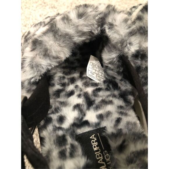 Koolaburra UGG Fuzz’d Out Cheetah Faux Fur Sandal Women’s Size 7 - Picture 8 of 8